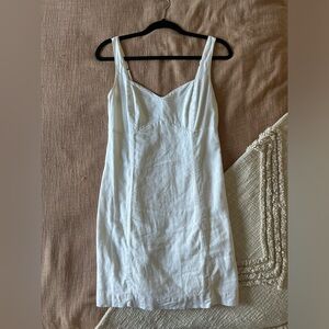 Abercrombie White Linen Dress